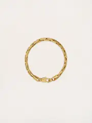 Rylan | Boston Link Bracelet in Gold | The UNDONE