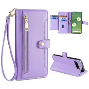 For Google Pixel 7 5G Wallet Phone Case Stand Multiple Card Slots ic Closure Cover
