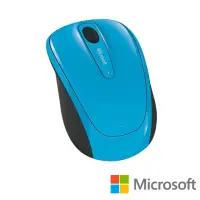 在飛比找momo購物網優惠-【Microsoft 微軟】無線行動滑鼠 3500(藍)