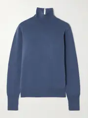 [Joseph] Joseph - Cashair Cashmere Turtleneck Sweater - Blue - medium medium Blue