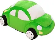 Cuddly Toy Motor Vehicles Doll Stuffed Toy Cushion Plush Tie Car Beetle for Playing and Cuddling Soft Cuddly Toy for Girls, Boys, Babies (35 cm, Green)