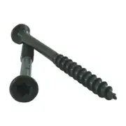 Green Deckfast Epoxy Coated Deck Screws (1 lb.) - T25 Drive # 10 X 4"