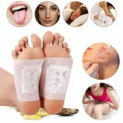 100 pcs Anti Swelling Ginger Detoxing Patch Tongluo Foot Patch Improve Sleep