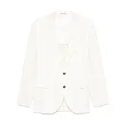 [Brunello Cucinelli] Brunello Cucinelli-Giacche Bianco Neutro-Uomo 48 IT