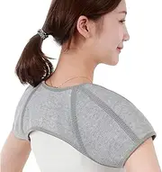 Double shoulder support belt shoulder support support stability compression sleeve wrap for sleeping warm shoulder recovery,xl gift,M