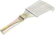 Horse Grooming Rake Horse Hair Remover Metal Brush for Livestock Cattle Hair Rake