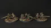 Warhammer 40k commission painted Death Korps of Krieg Heavy Stubber team pack