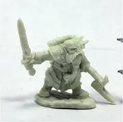 Reaper Miniatures Durgam Deepmug, Dwarf Hero 77400 Bones RPG Miniature Figure