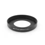 Step Up Ring 48/49/52/55/58/62/67/72/77mm To 80mm O.D. Matte Box For 77mm Filter