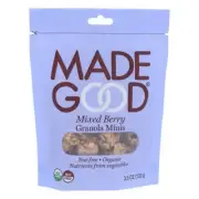 Organic Granola Minis Mixed Berry 3.5 Oz (Case Of 6)