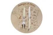 Andre Verdier Debutant Cheese Board and Knife Set Charcuterie Board Set