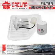 Sakura Oil Air Fuel Filter Service Kit for Toyota Rukus AZE151R 2.4L 05/10-on