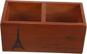 CTIRCHIU Craftsmanship Beauty Functionality Vintage Wooden Scissor Shears Storage for Hair Salon