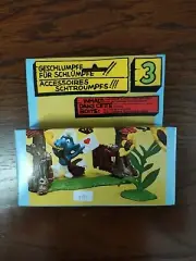 Rare HTF German/ International Smurf Gate Playset Vintage Schleich 1980 NEW J41
