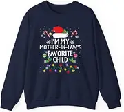 [VidiAmazing] I'm My Mother in Laws Favorite Child from Mother-in-Law Xmas ds018 T-Shirt