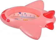 CLISPEED Cartoon Airplane Bath Thermometer Accurate Fast Water Temperature Readings Safe Smooth Surface for Tub Fun Bath Experience Essential for Bathing