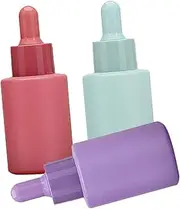 BELLIFFY 3Pcs Leakproof Dropper Bottles Portable Essential Oil Containers Travel Bottles for Present Mixing Liquid Storage