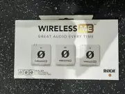 RODE Wireless ME Compact Wireless Microphone System Dual White New!!!!