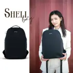 【AXIO】SHELL BACKPACK 經典手作頂級貝殼包(SHELL-BB 黔黑色)