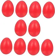 10Pcs Wooden Shape Adornments Easter Simulation Decorations for Safe Rounded Corner Design for Home Decor and Educational Play