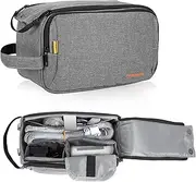 TORIBIO CPAP Travel Bag for ResMed AirMini Machine amd Accessories, CPAP Supplies Organizer Case, Gray