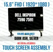 3VJPT Dell 15.6" FHD Silver Touch Screen Assembly I7591-7469SLV-PUS 15 7591