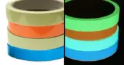 Glow in the Dark Waterproof Luminous Tape. 1.5 cm x 5 meters - Green Blue Aqua