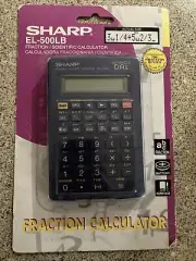 Vintage Sharp EL-500LB Scientific And Fraction Calculator New In Package