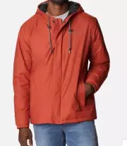 Columbia Men's Omni Tech Cedar Cliff Insulated Jacket WASP RED 4XLT NWT $180