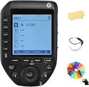 GODOX XProII-N TTL Wireless Flash Trigger for Nikon Cameras,2.4G 1/8000s HSS,Built-in Bluetooth for Smartphone APP Control, TCM Function,Quick Release Lock Hotshoe,Large LCD Screen