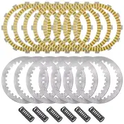 Clutch Friction Plates W/Springs for Honda VT1300CT Interstate 1300 2010-2015