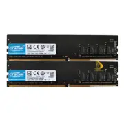 Crucial 2x 16GB 1RX8 PC4-2400T DDR4 19200MHz 288Pin UDIMM Desktop Memory RAM"