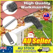 Gutter Cleaning Brush Roofing Tool with Telescopic Extendable Pole SW