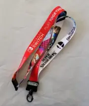 E3 2018 Exclusive Nintendo Promo Lanyard Super Smash Bros Mario Zelda Link