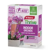Yates 30ml Thrive Indoor Orchid Fertiliser Drippers - 5 Pack