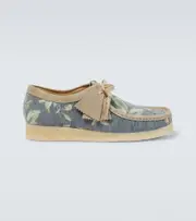 [Clarks Originals] Clarks Originals Wallabee floral jacquard moccasins UK 7 multicoloured