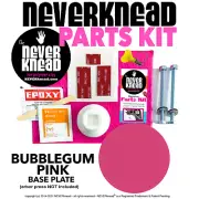STOP KNEADING CLAY! PINK NEVERknead DIY PARTS KIT Polymer Clay Conditioning Tool