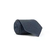 [Tom Ford] Tom Ford-Blue Toanl Weave Silk Tie-Uomo OS OS