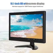 10.1‑Inch HD 1080P Widescreen Display LCD Monitor With / VGA / BNC / AV