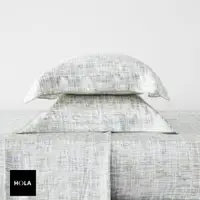 在飛比找momo購物網優惠-【HOLA】奧麗芙天絲床包枕套三件組雙人