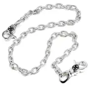 Denis Hoxha / Jean Wallet Chain (27") Silver SCS36