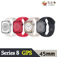 10倍蝦幣夯品集 Fadmart Apple Watch Series S8 GPS 45mm鋁金屬錶殼 運動型錶帶現貨