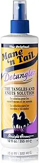 Mane 'n Tail Detangler 12 oz – pH Balanced Formula to Eliminate Tangles, Knots & Split Ends, Adds Shine and Improves Manageability