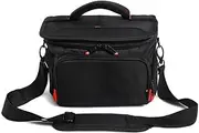 R4 Red Shoulder Bags Digital Video Photo Camera Bag Travel Case with Waterproof Rain Cover fit for Nikon fit for Sony fit for Lens fit for fosoto fit for DSLR