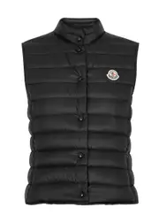 Moncler Liane Quilted Shell Gilet - Black - 0 (UK 8 / S) 0 (UK 8 / S)