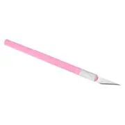 1pcs Exacto Knife w 1 Spare Blades Craft Hobby Carving Knife Set Pink