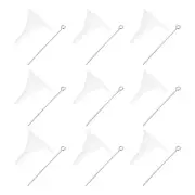10 Sets Conditioner Spice Funnel Tool Collapsible Strainer Flask