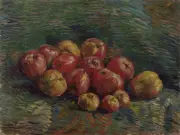 Van Gogh - Apples Giclee Fine Art Print on Canvas Printing 36"