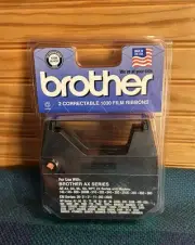 Brother AX Series 1230 Black 2 Correctable 1030 Film Ribbon New Factory Sealed