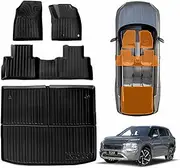 X-CAR 3D Floor Mats Boot Liner for Mitsubishi Outlander 5 Seater 2021-2025 Heavy Duty Customized Car Floor Liners Full Set Carpet